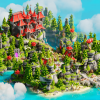 SKYBLOCK SPAWN - Duskhaven | 500x500