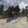 SKYBLOCK SPAWN - Duskhaven | 500x500