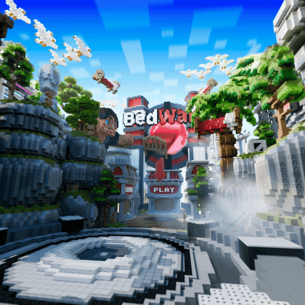 BEDWARS SPAWN - Scarlet Forge | 200x200